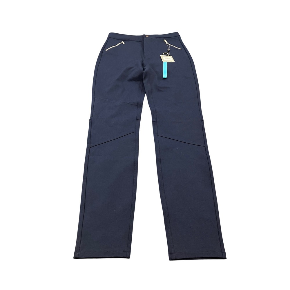 G/FORE G4LS19B40 Golf Pants Womens‎ 4 Navy Blue Pray For Birdies Zipper Pockets